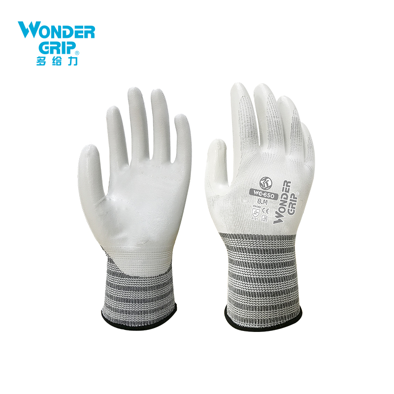 Wonder Grip多給力WG-650耐磨舒適透氣靈巧經(jīng)濟(jì)耐油汽車(chē)修理建筑工地機(jī)械操作防護(hù)作業(yè)安全勞保手套