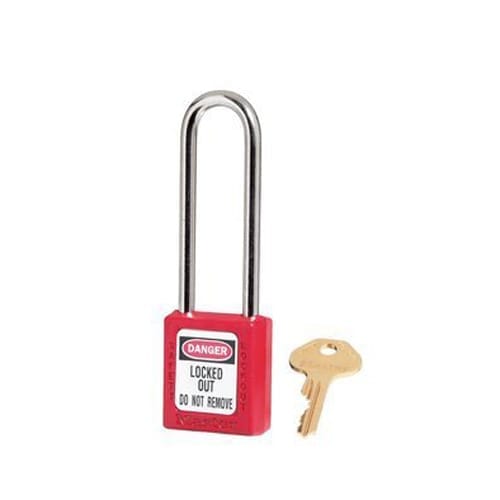 瑪斯特鎖410MCNLTRED工程塑料安全掛鎖