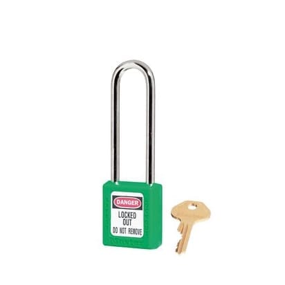瑪斯特鎖410MCNLTGRN工程塑料安全掛鎖