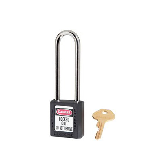 瑪斯特鎖410MKMCNLTBLK工程塑料安全掛鎖