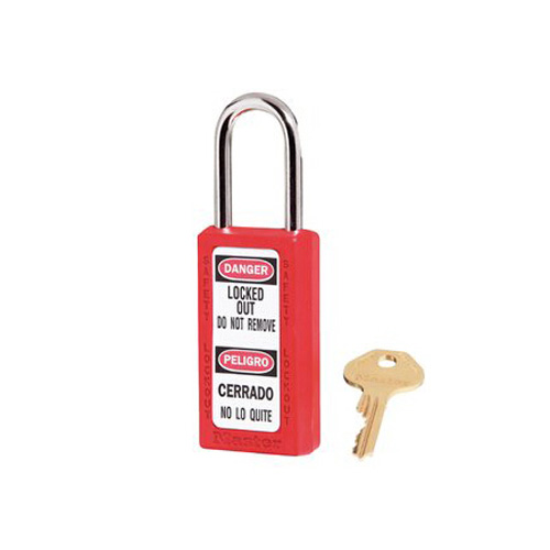 瑪斯特鎖411MKMCNRED工程塑料安全掛鎖