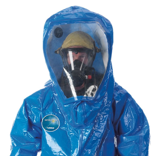 雷克蘭INT640W加強(qiáng)型寬屏A級(jí)氣密型防化服