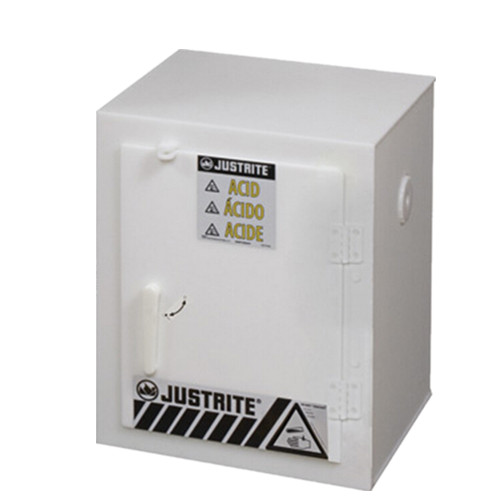 杰斯瑞特Justrite 6 瓶 x 2.5 升實心聚乙烯酸類安全柜 24004