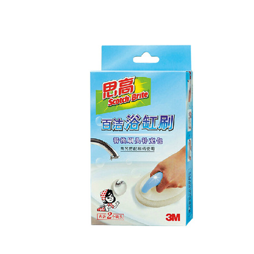 3M 思高百潔浴缸刷刷頭（替換裝 ）補充包
